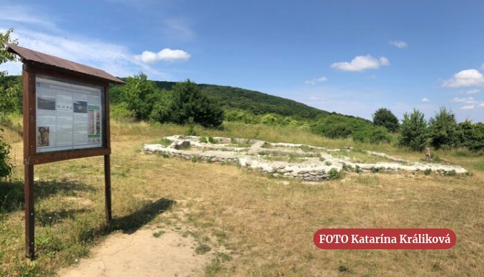 Dúbravka - Veľká lúka - rímske kúpele pre Germána OTO Katarína Králiková