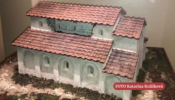Bratislavský hrad veľkomoravská bazilika FOTO Katarína Králiková